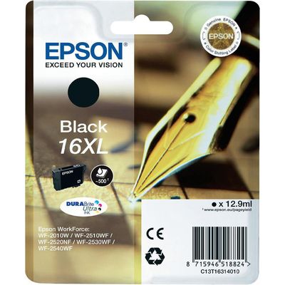 Epson 16XL (C13T16314012) - Noir - Cartouche d'encre - Grande capacité