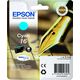 Epson 16 (C13T16224012) - Cyan - Cartouche d'encre