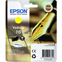 Epson 16 (C13T16244012) Inktcartridge Geel