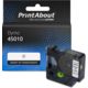 Huismerk Dymo 45010 (S0720500) Tape Zwart op transparant (12 mm)
