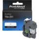 Huismerk Brother TZe-251 Tape Zwart op wit (24 mm)