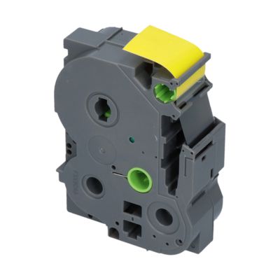 PrintAbout Huismerk vervangt Brother TZe-651 Tape Zwart op geel (24 mm)