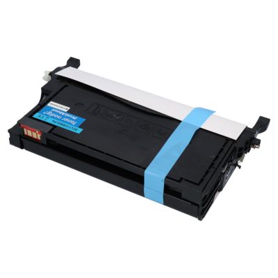 Toner compatible Samsung CLT-C5082L (SU055A) - Cyan - Grande capacité