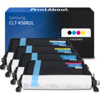 Huismerk Samsung CLT-K5082L (SU188A) Toner 4-kleuren Multipack Hoge capaciteit