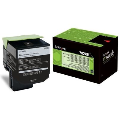 Lexmark 702XK (70C2XK0) - Noir - Toner - Très grande capacité