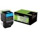 Lexmark 70C2XC0 (702XC) - Cyan - Toner - Très grande capacité