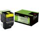 Lexmark 70C0X40 Toner Geel Extra hoge capaciteit