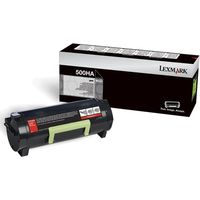 Lexmark 50F0HA0 (500HA) - Noir - Toner - Grande capacité