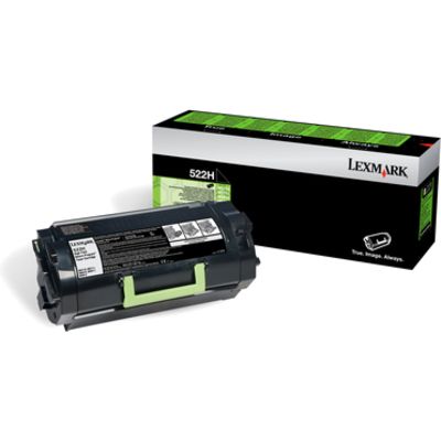 Lexmark 52D2H00 (522H) Toner Zwart Hoge capaciteit