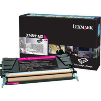 Lexmark X748H1MG Toner Magenta Hoge capaciteit