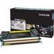 Lexmark X748H1YG - Jaune - Toner - Grande capacité