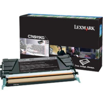 Lexmark C746H1KG - Noir - Toner - Grande capacité
