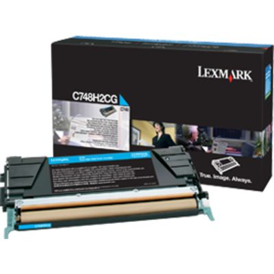 Lexmark C748H2CG - Cyan - Toner - Grande capacité