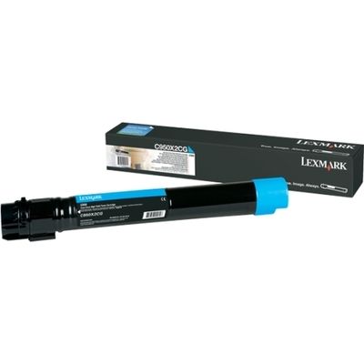 Lexmark C950X2CG Toner Cyaan Extra hoge capaciteit