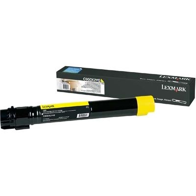 Lexmark C950X2YG Toner Geel Extra hoge capaciteit