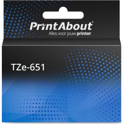 PrintAbout Huismerk vervangt Brother TZe-651 Multipack (24 mm) 5-pack