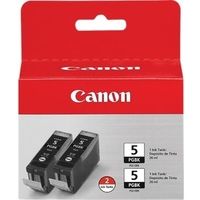 Canon PGI-5BK2 Inktcartridge 2x Zwart - Multipack
