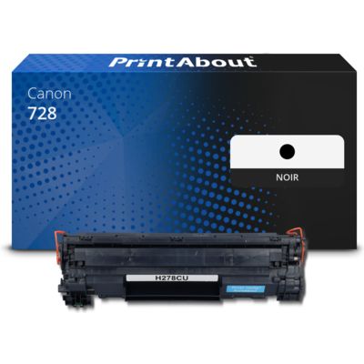 Toner compatible Canon 728 - Noir