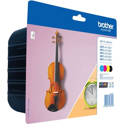 Brother LC-127XLVALBP Inktcartridge 4-kleuren Multipack Hoge capaciteit