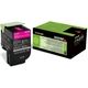 Lexmark 80C2HM0 (802HM) - Magenta - Toner - Grande capacité