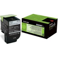 Lexmark 802HK (80C0H10) Toner Zwart Hoge capaciteit
