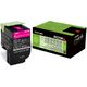 Lexmark 80C2XM0 (802XM) - Magenta - Toner - Très grande capacité