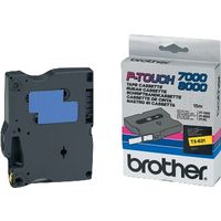 Brother TX-621 - (9 mm) - Noir sur jaune - Ruban