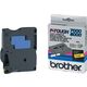 Brother TX-621 - (9 mm) - Noir sur jaune - Ruban