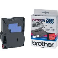 Brother TX-233 - (12 mm) - Bleu sur blanc - Ruban