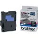 Brother TX-345 - (18 mm) - Noir sur blanc - Ruban