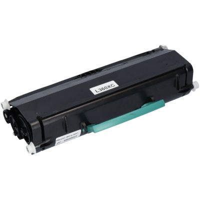 Huismerk Lexmark E360H11E Toner Zwart Hoge capaciteit