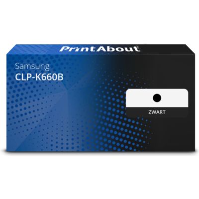 Huismerk Samsung CLP-K660B (ST906A) Toner Zwart