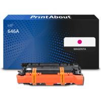 Huismerk HP 646A (CF033A) Toner Magenta