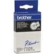 Brother TC-101 Tape Zwart op transparant (12 mm)