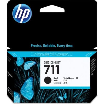 HP 711 (CZ129A) - Noir - Cartouche d'encre