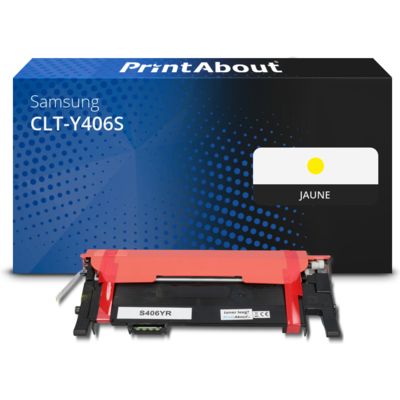 Toner compatible Samsung CLT-Y406S (SU462A) - Jaune