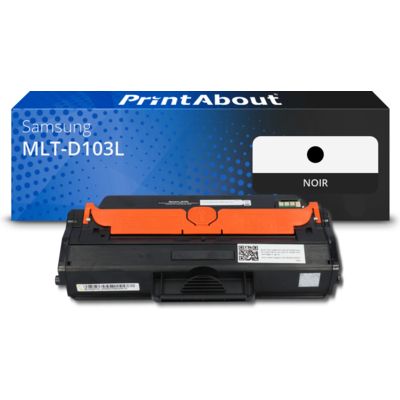 Toner compatible Samsung MLT-D103L (SU716A) - Noir - Grande capacité