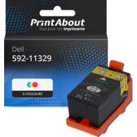 Cartouche compatible Dell 592-11329 (X738N) - 3-couleurs
