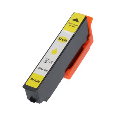 Cartouche compatible Epson 26XL (C13T26344012) - Jaune - Grande capacité