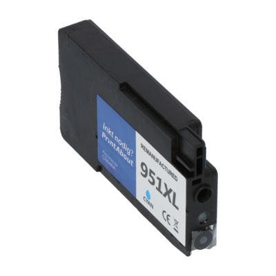 Huismerk HP 951XL (CN046AE) Inktcartridge Cyaan Hoge capaciteit