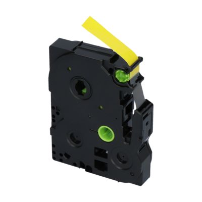 PrintAbout Huismerk vervangt Brother TZe-631 Tape Zwart op geel (12 mm)