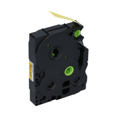PrintAbout Huismerk vervangt Brother TZe-631 Tape Zwart op geel (12 mm)