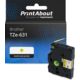 Ruban compatible Brother TZe-631 - (12 mm) - Noir sur jaune
