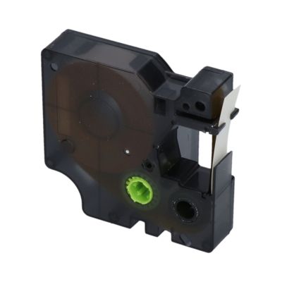 Ruban compatible Dymo 45018 (S0720580) - (12 mm) - Noir sur jaune