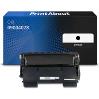 Huismerk OKI 09004078 Toner Zwart