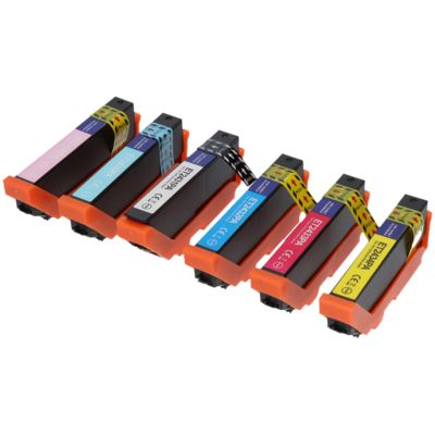 Cartouche compatibleEpson 24XL (T2438) - 6 couleurs - Grande capacité - Multipack