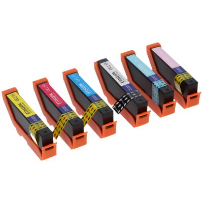Cartouche compatibleEpson 24XL (T2438) - 6 couleurs - Grande capacité - Multipack