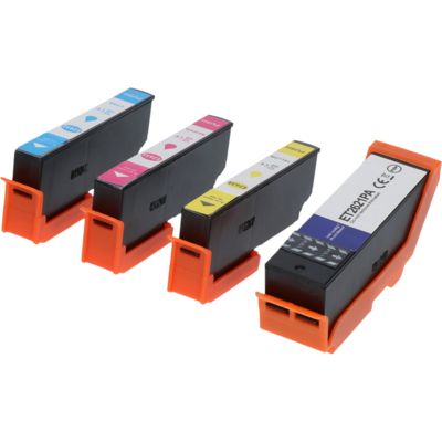 Cartouche compatible Epson 26XL (T2636) - 4 couleurs - Grande capacité - Multipack