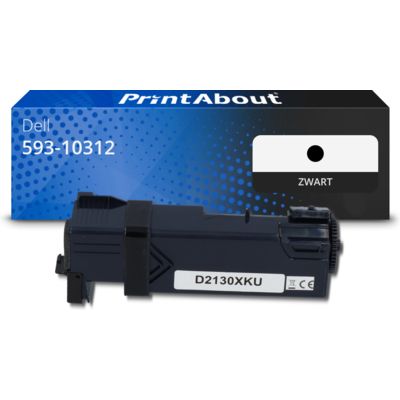 Huismerk Dell 593-10312 (FM064) Toner Zwart