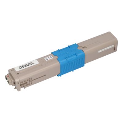 Huismerk OKI 44469724 Toner Cyaan Hoge capaciteit